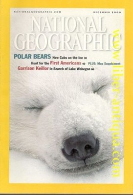 National Geographic - December 2000 - aus dem Inhalt: polar bears, first america