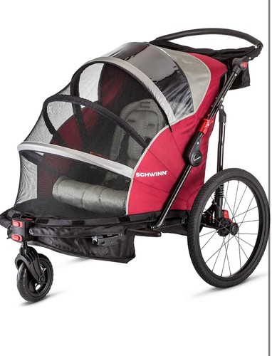 Schwinn Joyrider Echo and Trailblazer Child Bike Trailer Brand New 400$