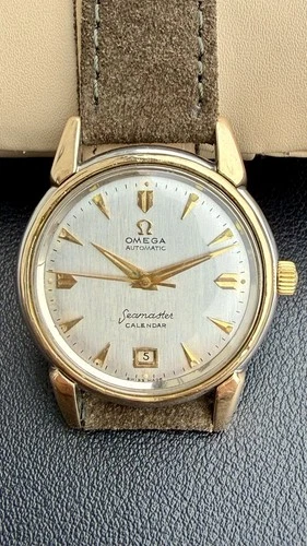Vintage Omega Seamaster Calendar Automatic Ref. 2627 Cal. 353 Bumper Watch