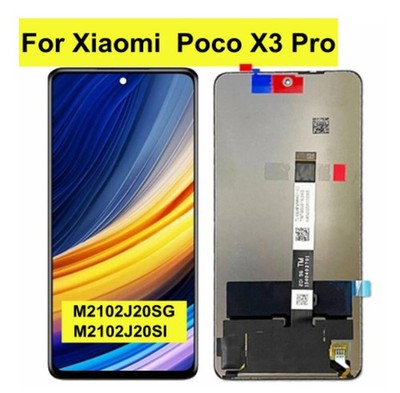For Xiaomi Poco X3 Pro M2102J20SG,M2102J20SI LCD Display Touch Screen Digitizer