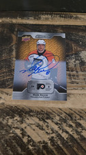 2023-24 Upper Deck Engrained Oak Mark Recchi Auto #75 Hard Signed