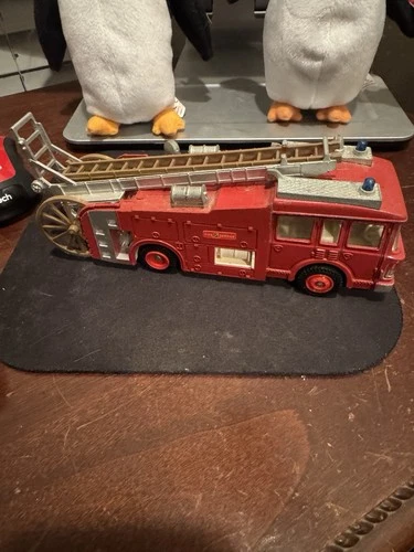 Vintage Dinky Die Cast ERF Fire Tender Truck