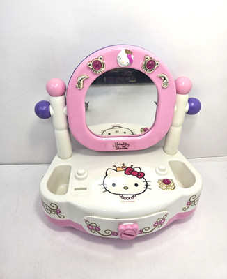 Tomy Hello Kitty Magic Mirror Jewelry Box Vintage 1992 - Lights Not Working
