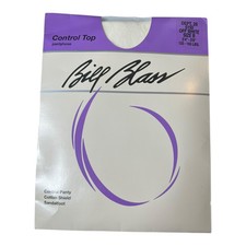 Bill Blass 80s Vintage Off White Pantyhose Sz B