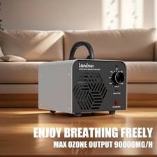 Ozone Generator 90,000mg/h, Ozone Machine-Eliminating Odors up to 6000 Sq.ft
