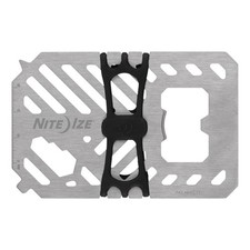 Nite Ize Financial Tool 7-in-1 Multi Tool Wallet Stainless Steel Cash Strap
