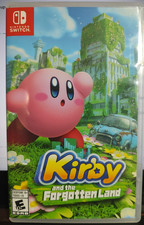 Kirby and the Forgotten Land Nintendo Switch, 2022 CASE ONLY NO GAME GREAT