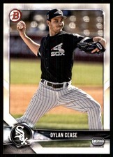 Dylan Cease 2018 Bowman Draft #BD-59 Cubs MLB READ FREE SHIPPING AutographDen