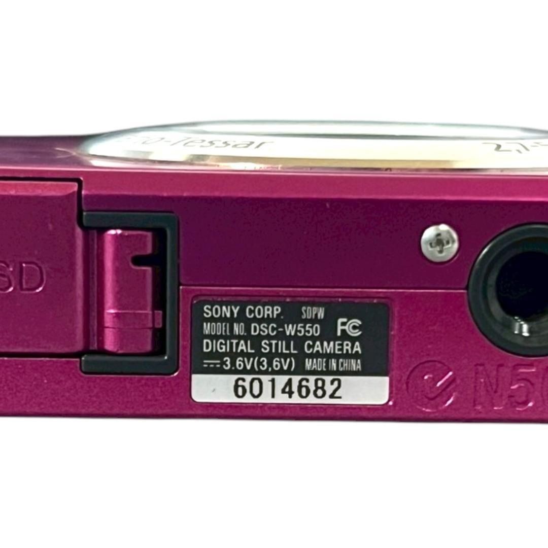 Sony DSC-W550ピンク 085 【公式通販】