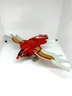 VTG Power Rangers Deluxe Zeo Red Phoenix Eagle Zord Megazord Head Bandai 1996