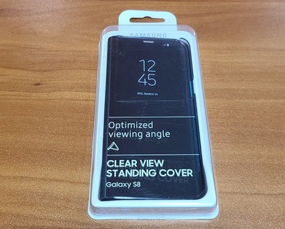 Samsung Galaxy S8 Clear View Standing Cover Official Case   New in Package