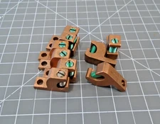 9 Lot NEW ILSCO GBL-40B 4-14 AWG Copper Wire Ground Bushing Lug