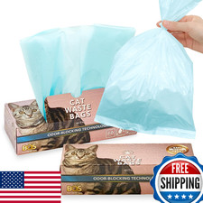 Best Odor-Sealing Cat Poop Bags Pet Waste Kitty Litter Disposal Bags Scent Free