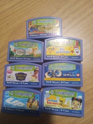 Lot Of 7 LeapFrog Leapster Learning Games (3)