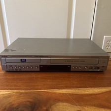 Tested Works Sanyo DVW-7000 DVD VCR Combo VHS Player No Remote