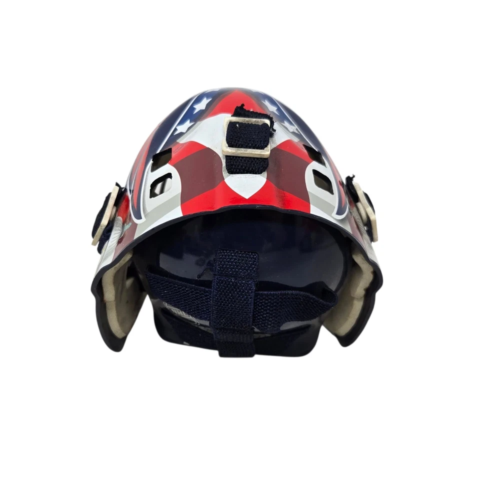 Washington Capitals Goalie Mini Helmet Franklin No Box - Image 2 of 4