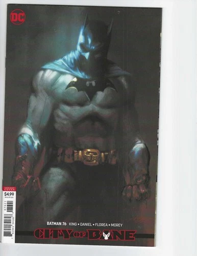 Batman # 76, 2019, Cover B by Gabriele Dell'Otto, CIty of Bane!