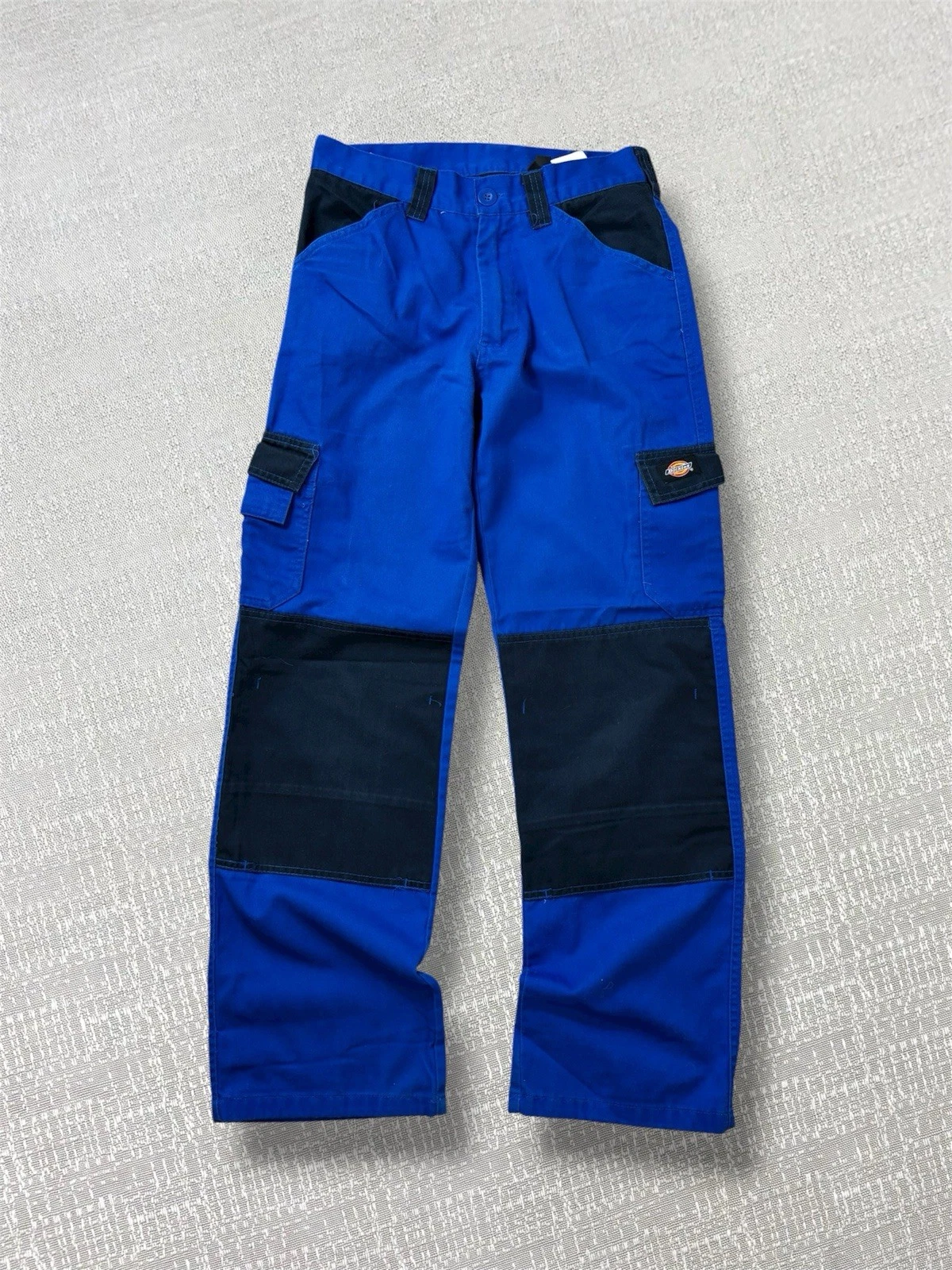 Dickies Cargo Trousers Mens Size W28 L32 Blue Designer Vintage Workwear 90s Y2K