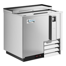 36" Stainless Steel Horizontal Bottle Cooler