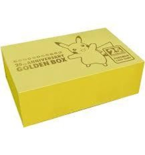 Pokemon 25th Anniversary Golden Box Celebration Japan