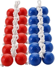 Cedilis 12 Pair Ladder Balls Replacement for Toss Match Golf Game Set Ladder ...