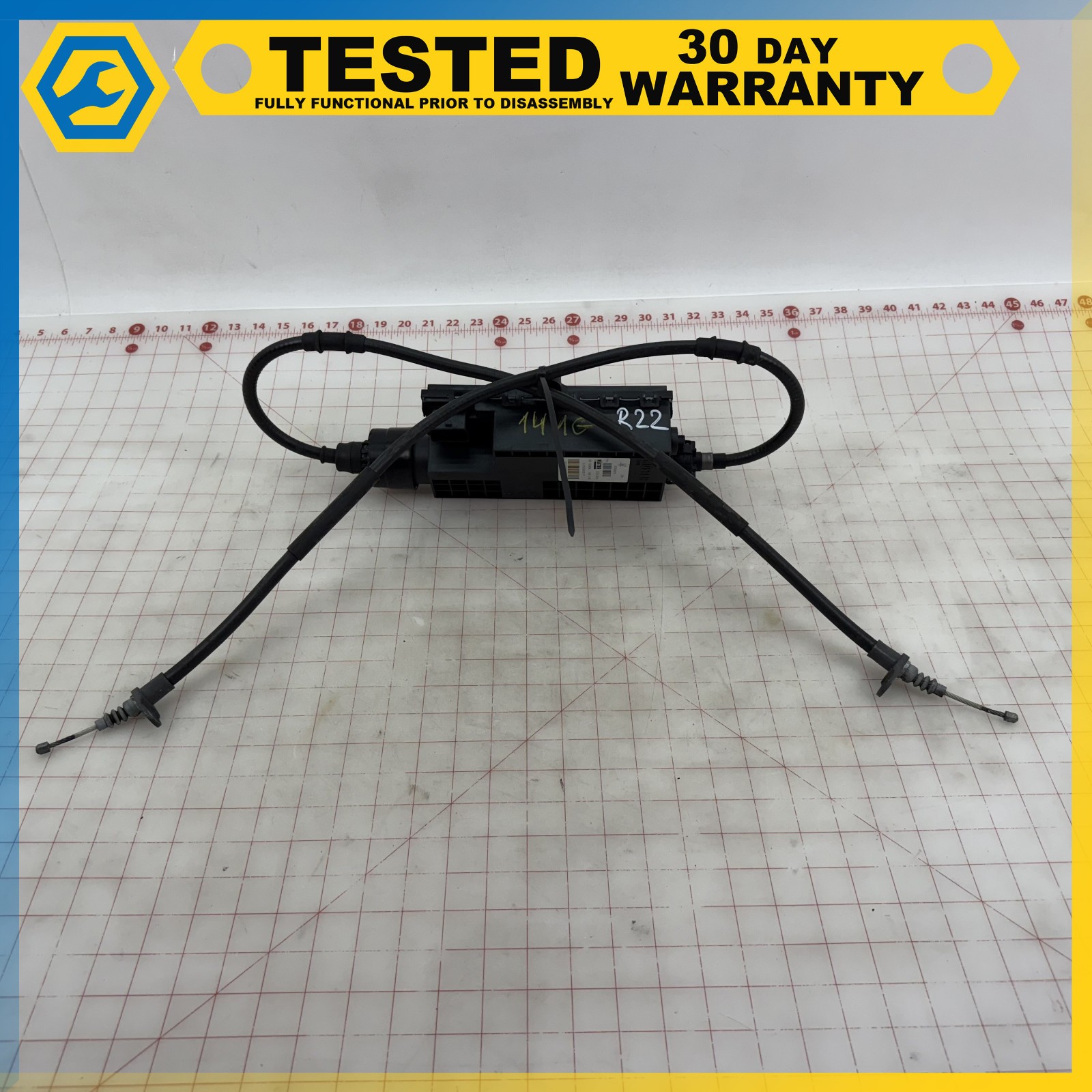 14-16 MASERATI GHIBLI QUATTROPORTE PARKING BRAKE CONTROL ACTUATOR OEM