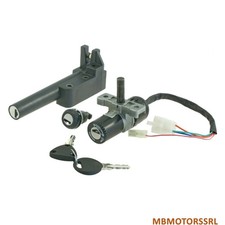 KIT CHIAVE BLOCCHETTO ACCENSIONE APRILIA SCARABEO 2T PIAGGIO 50 2010 2012 THG00