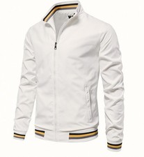 MenJacket Thin Bomber Jacket Outdoor Lightweight Hiking Jacket Casual WindbreaKe