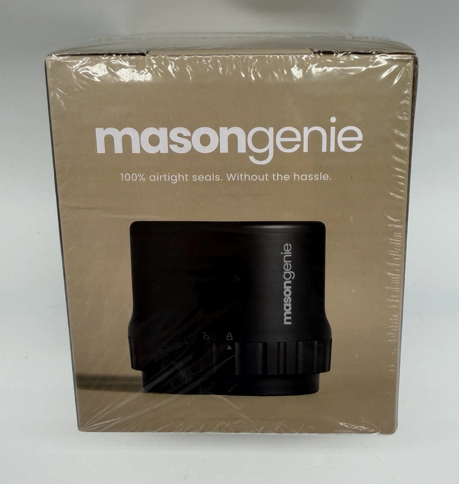 Mason Genie Mason Jar Vacuum Sealer Kit Automatic USB Rechargeable Food Saver
Opens in a new window