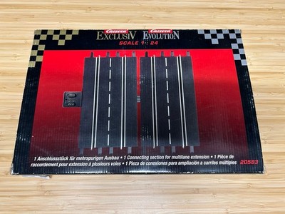 Carrera 124/132 Exklusiv Evolution Anschluss für 4spurigen Ausbau 20583 Neu OVP