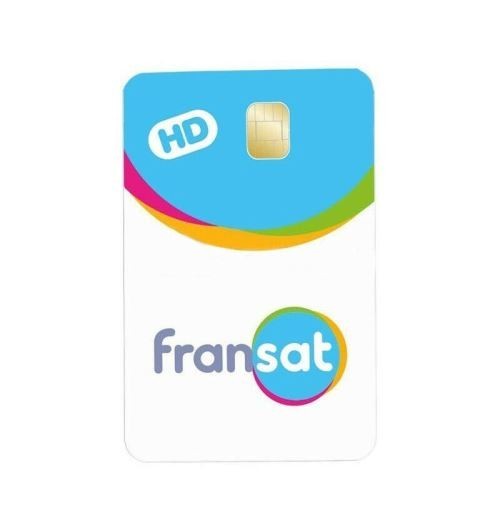 Carte Fransat HD PC7 valable 4 ans pour récepteur satellite et module TV