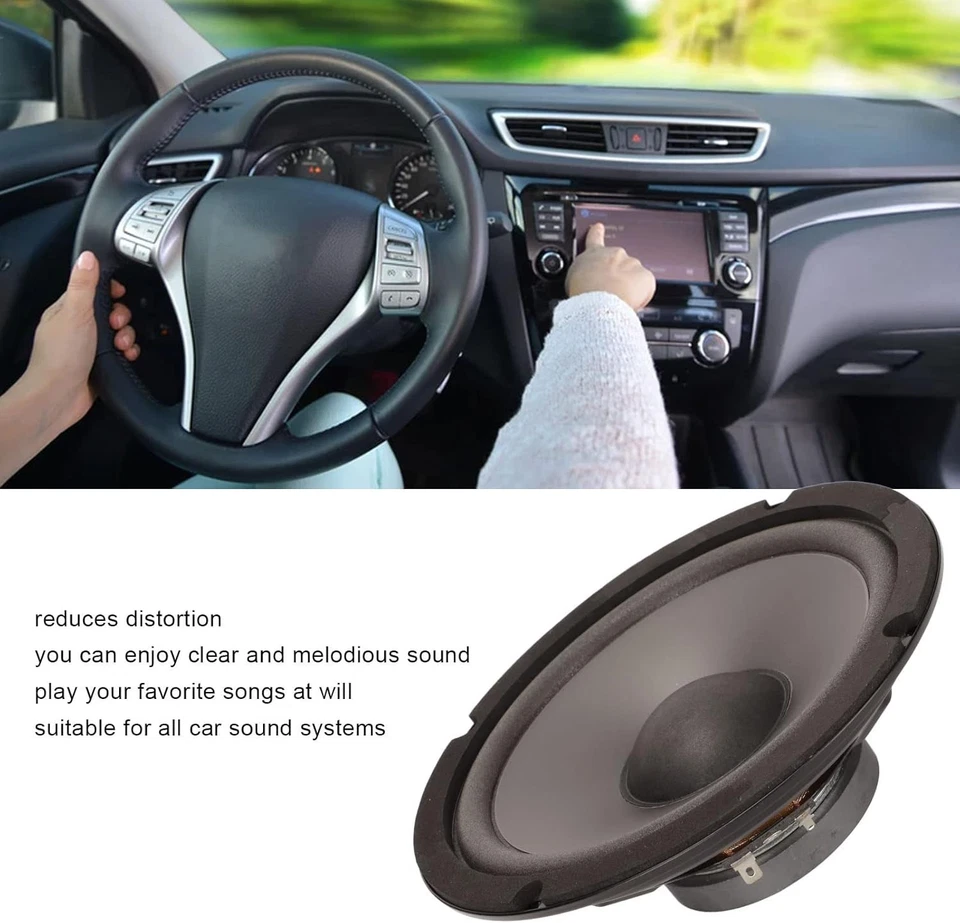 600W 6-Inch Coaxial Car Speaker System - Image 4 of 4
