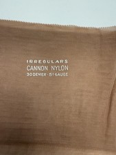 Vintage Cannon Seamed Flat Knit Stockings 3 Pairs In Box