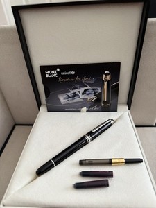 Montblanc,”UNICEF”, 145, FP,14K Gold nib”M” Platinum Ed, NOS, Germany 🇩🇪