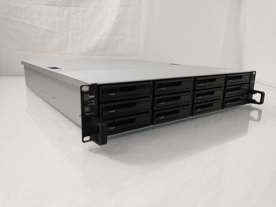 Synology RackStation RX1214RP 12 Bay 12TB NAS Rack Expansion Unit - With HDDs - Image 3 of 4