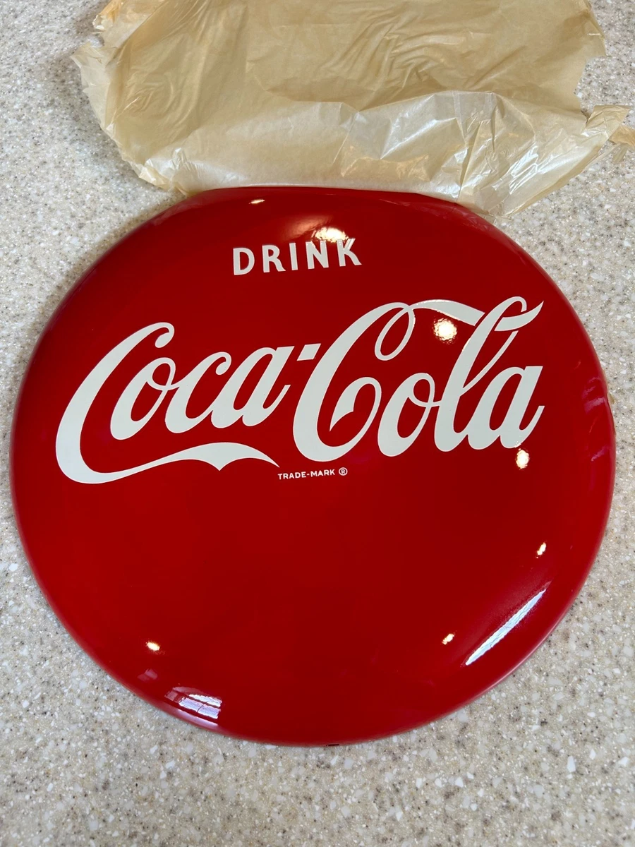 Coca Cola Button Sign for sale | eBay