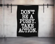 Motivational Gym Tapestry - Inspirational Weightlifting Wall Art