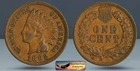1892 Indian Head Cent, Penny, Extremely Fine+, Hairline Scratch Obverse, C8460