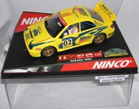 "Ninco 50257 Subaru Impreza Wrc \"Catalunya Costa Brava 2002\" Of.Drivers Lted.Ed"