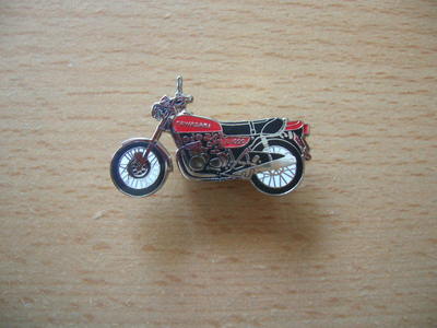 Pin Anstecker Kawasaki Z 1000 / Z1000 alt rot red Motorrad Art 0104 Motorbike