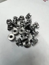 Knurled Thumb Nut Steel  10-32 Thread 11/32 length - 20 Pieces 7215S