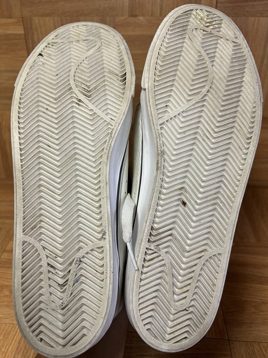 RARE🔥 Nike Toki Premium White Leather Sz 10 Men's Perf Sneakers