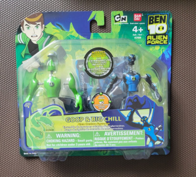 Goop & Big Chill BEN 10 Bandai Cartoon Network MOC NEW #2