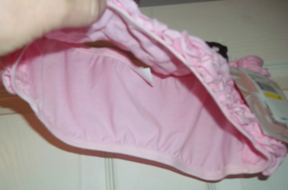 Sujetador bandeau con volantes Fashion Forms talla M en rosa Foto 4 de 4