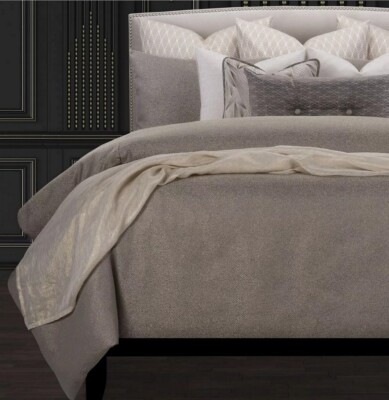 F Scott Fitzgerald Effervescent Spa Luxury Bedding Piece Set King