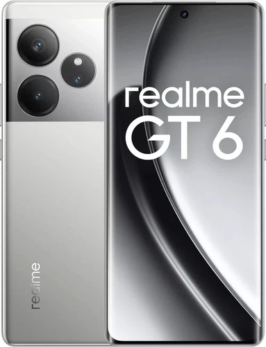 スマートフォン本体 realme GT6 8GB/256GB realme GT 6 5G (Silver 8GB 256GB ) 6.78