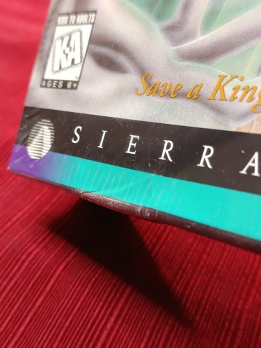SEALED Sierra Kings Quest VII Volcano Cover MS-DOS / Win95 Big Box PC 1995 RARE - Picture 14 of 14
