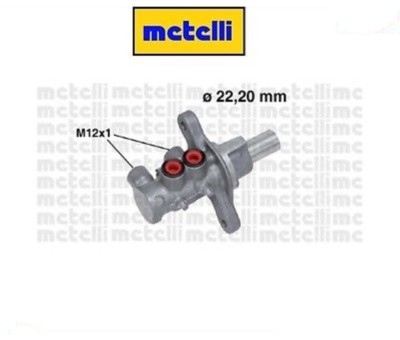 050674 Brake Master Cylinder (BRAND-METELLI)