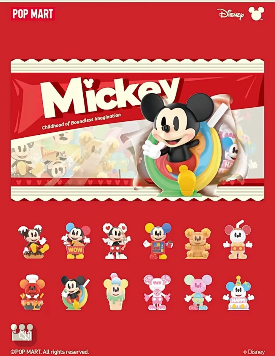 【本物保証 /関税・送料無料】POP MART DISNEY Mickey 8BOX Genuine POP MART Disney Mickey's Kids Without Boundaries