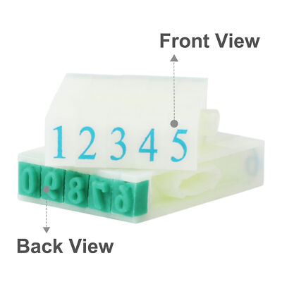 A-Z Alphabet 0-9 Digits Arabic Detachable Number Letter